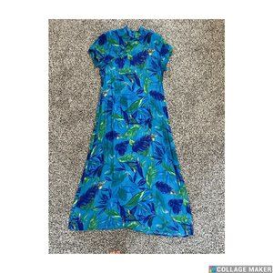 Sheri Martin 80s Vintage Chinese Style Aloha Dress- Excellent Condition